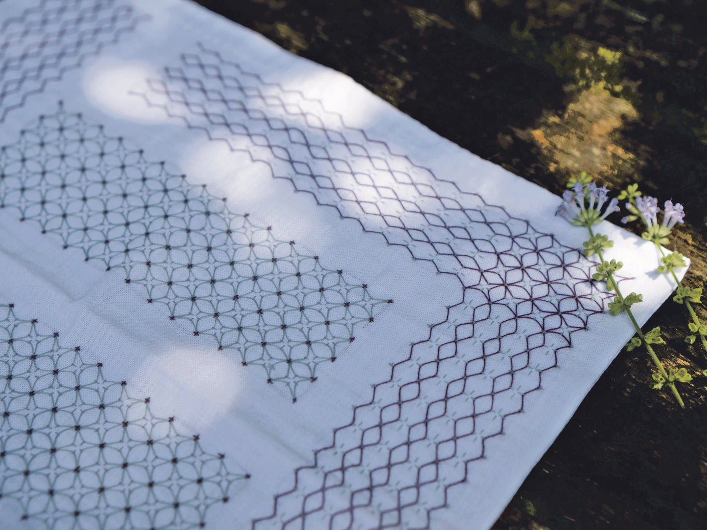 Sashiko Pattern Kit “MIZUBE”