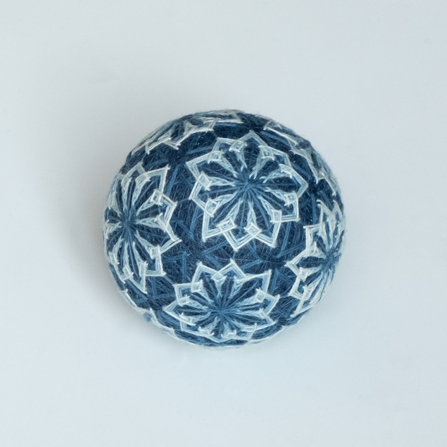 "Indigo Blossom" - Temari Bouquet "Indigo Flowers"