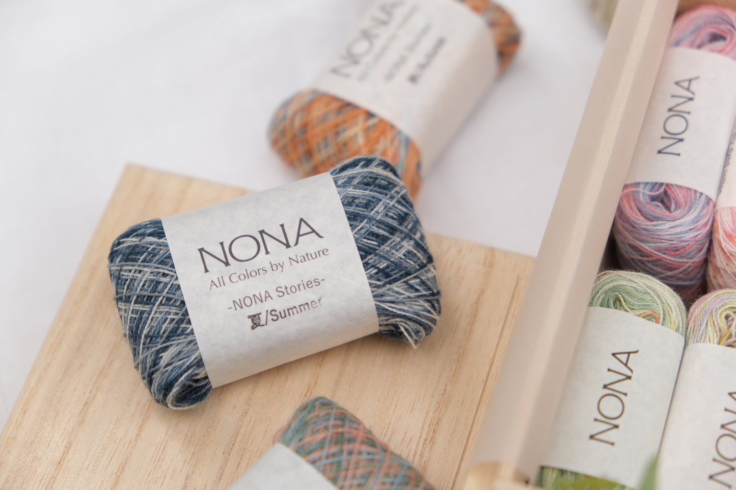 NONA Stories 草木染め糸セット - NONA細糸