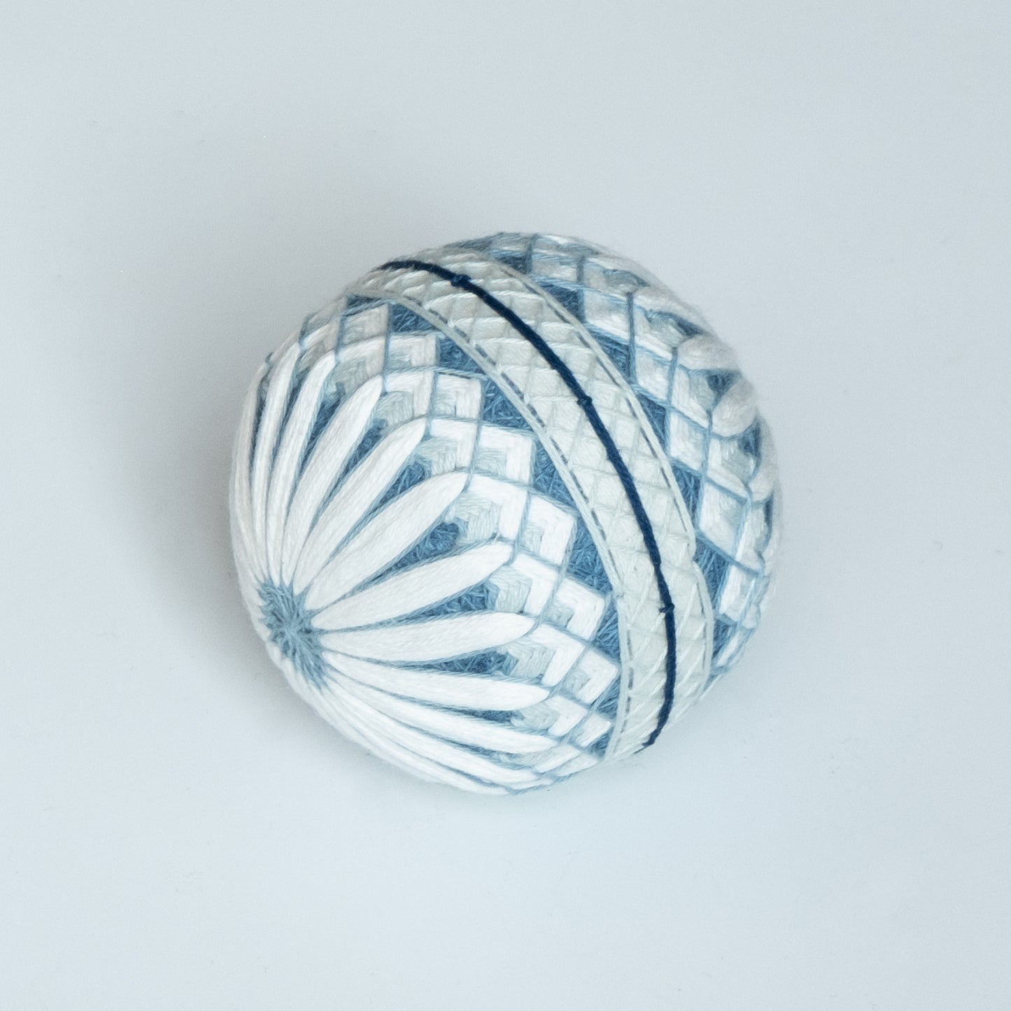 "Summer Breeze" - Temari Bouquet "Indigo Flowers"