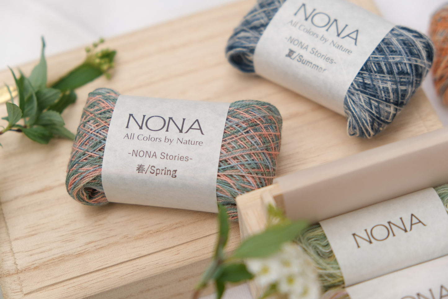 NONA Stories 草木染め糸セット - NONA細糸