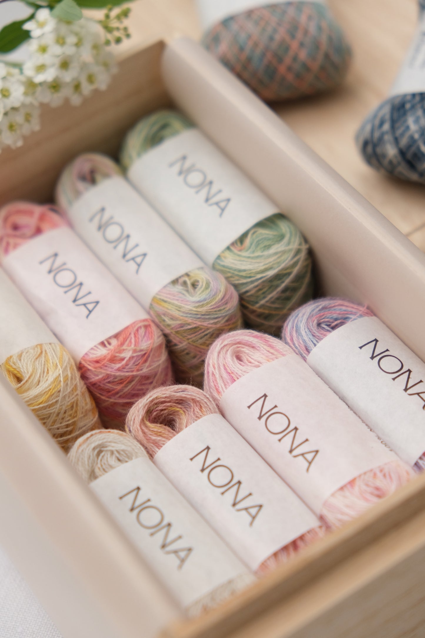 NONA Stories 草木染め糸セット - NONA細糸