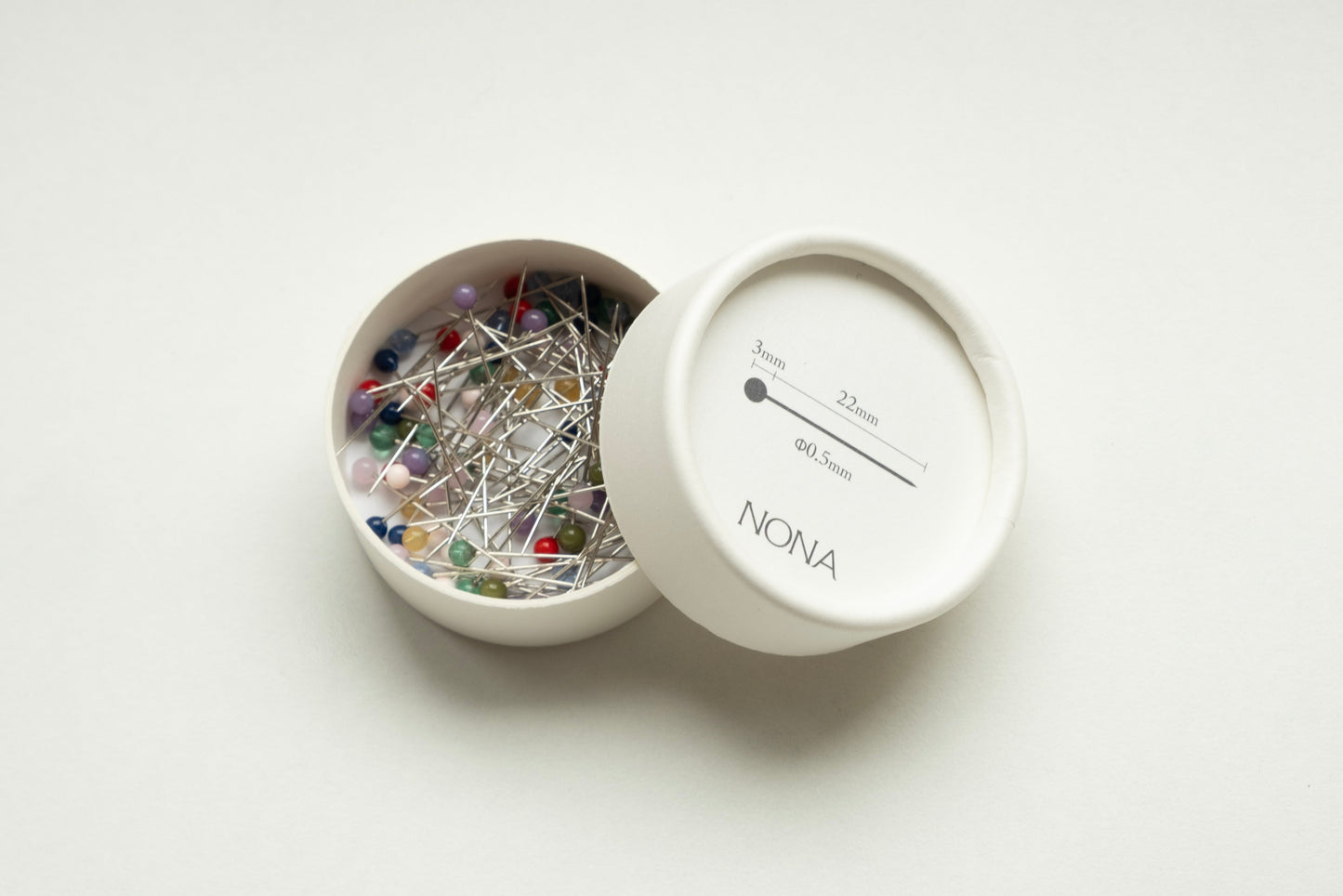 90 GLASS HEADED PINS