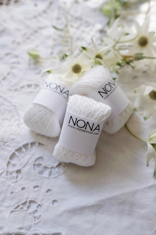 NONA WHITE - NONA糸(白)10g