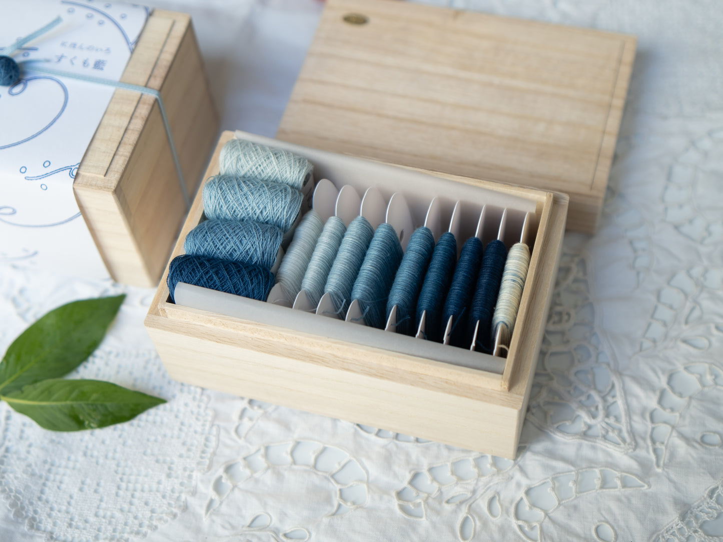 SUKUMO indigo special set - NONA Thread & NONA Fine Thread