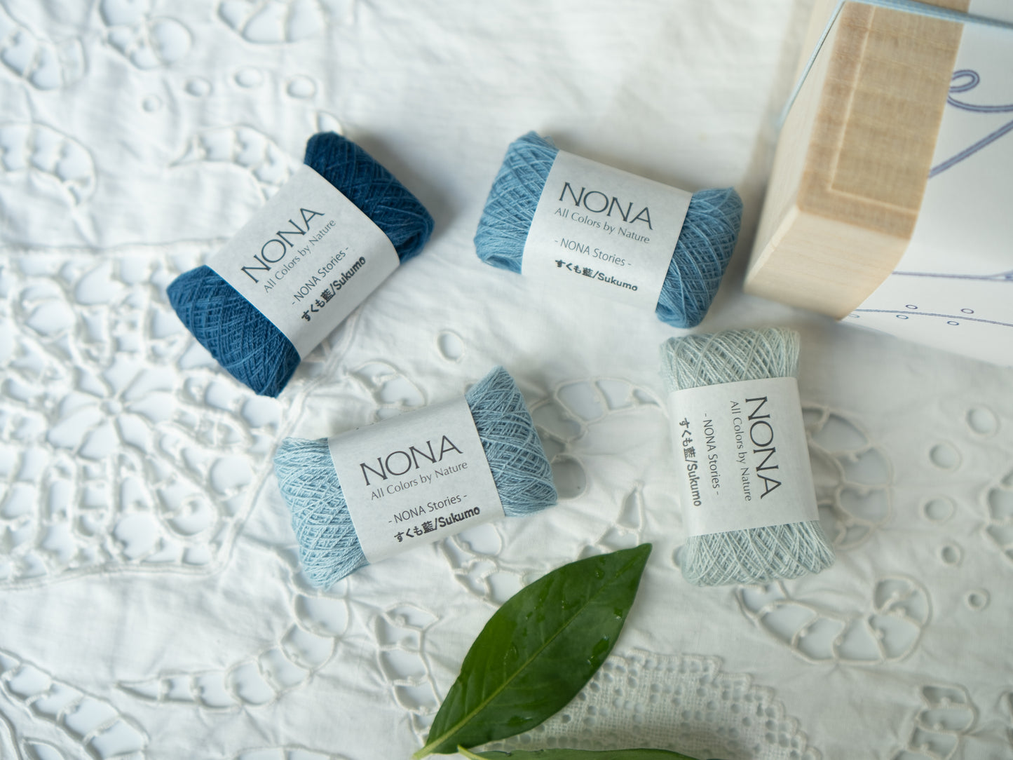 SUKUMO indigo special set - NONA Thread & NONA Fine Thread