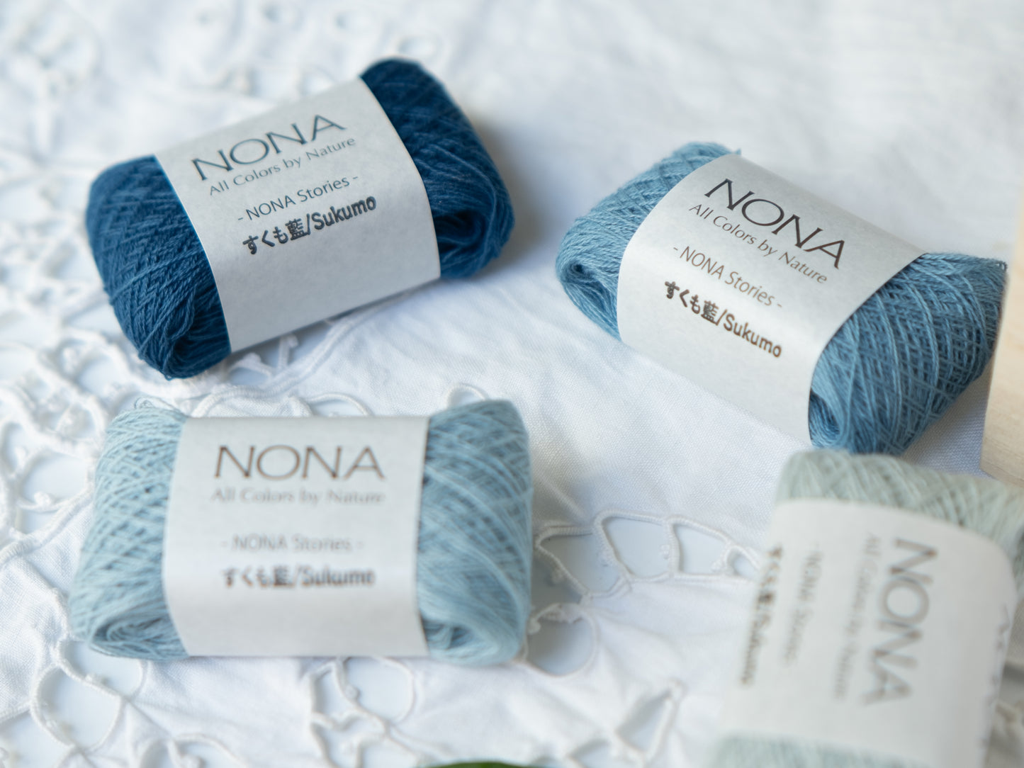 SUKUMO indigo special set - NONA Thread & NONA Fine Thread