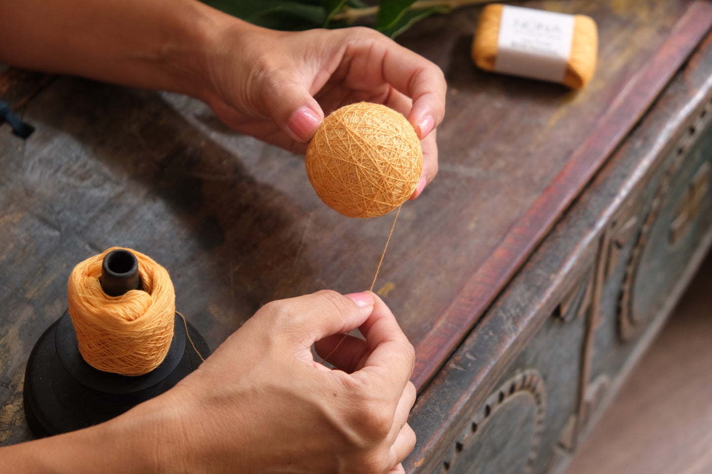 秋薫る 金木犀アロマ手まりキット (期間限定商品)