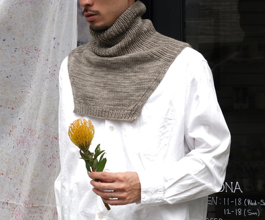 RITTO Topdown Neck & Shoulder Warmer / トップダウンで編むネック & ショルダーウォーマー 【デジタルパターン】