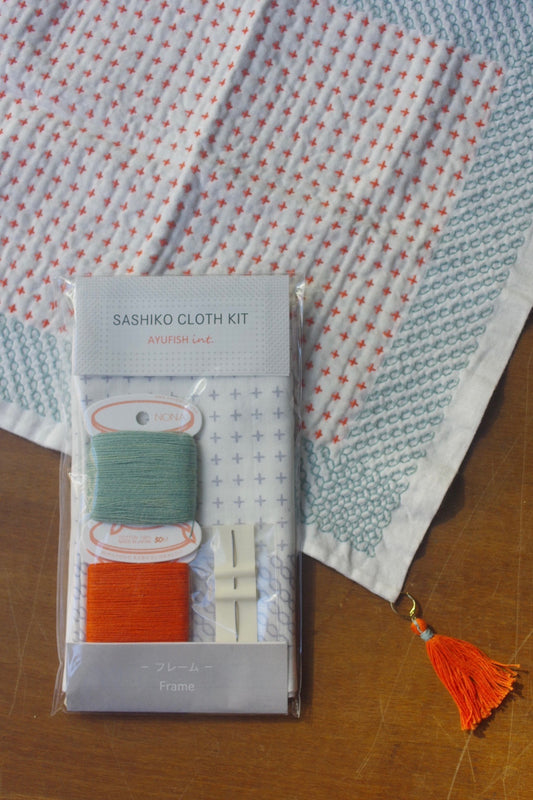 AYUFISH int. 【Flame】Sashiko Cloth KIT