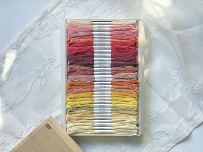 Plant-dyed Thead Box - NONA Thread 100-color set