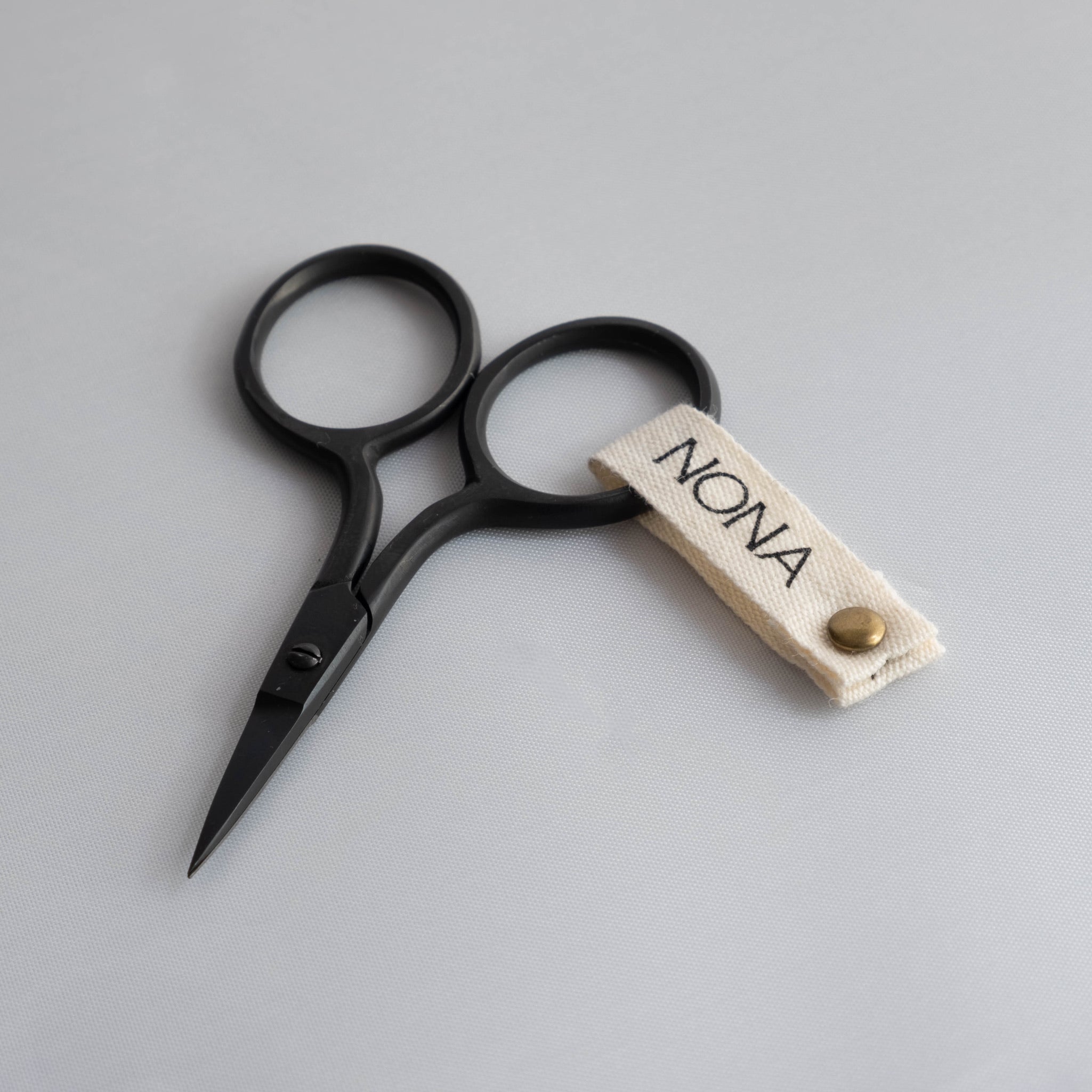 NONA Black Embroidery Mini Scissors