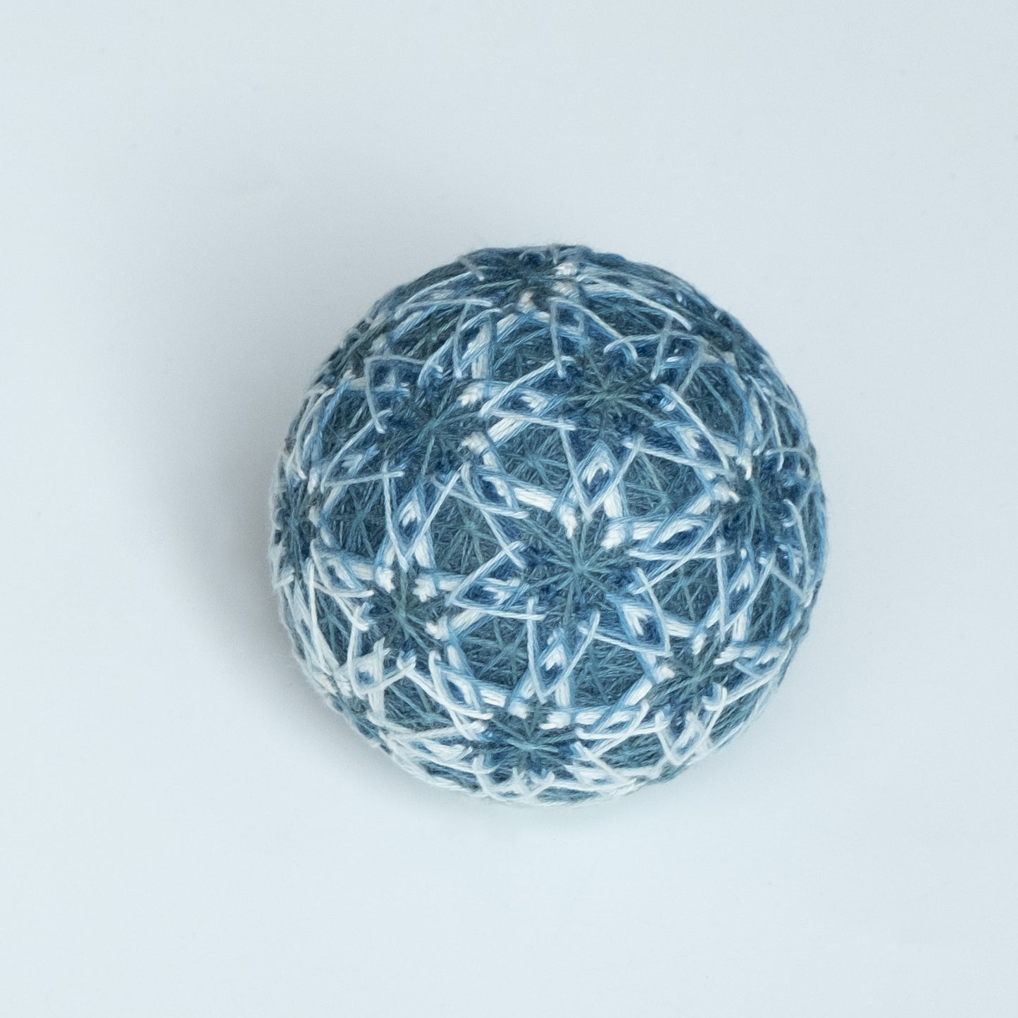 "Guiding Star" - Temari Bouquet "Indigo Flowers"