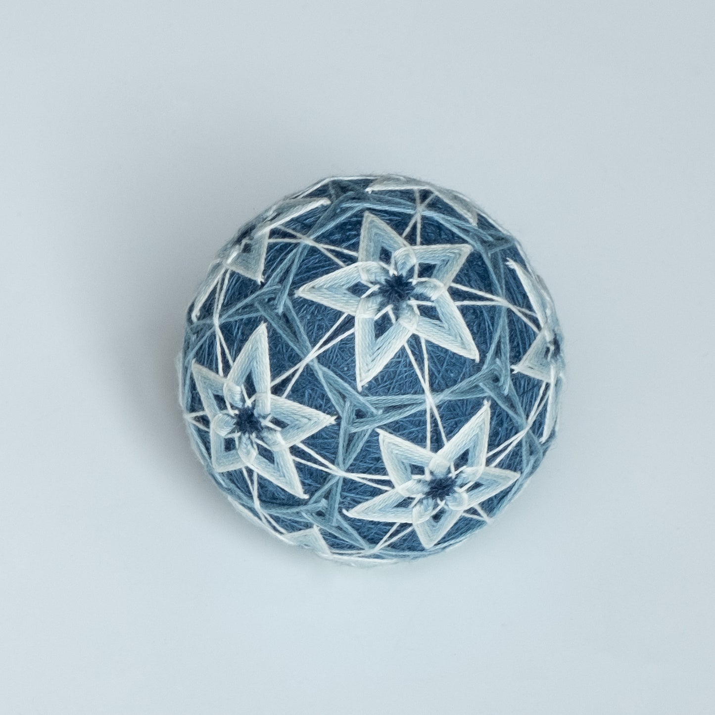 "Indigo Flower" - Temari Bouquet "Indigo Flowers"