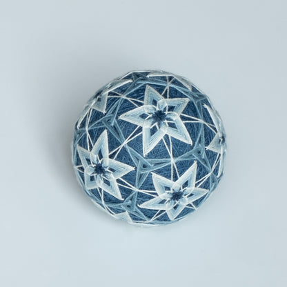 "Indigo Flower" - Temari Bouquet "Indigo Flowers"