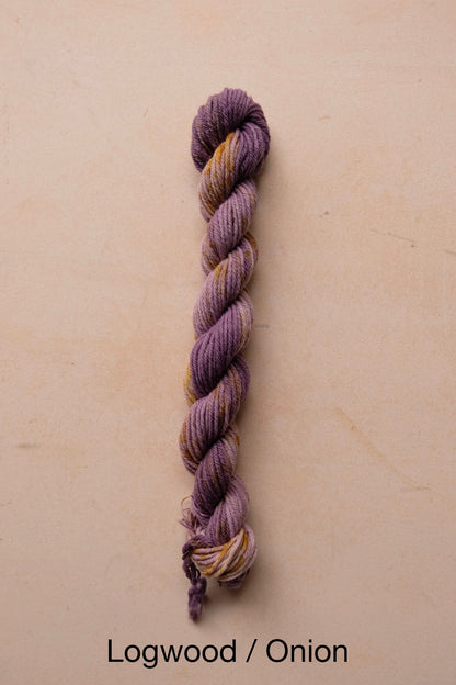 草木染めウールエンブロイダリーセット