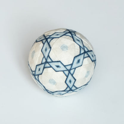 "Summer Camellia" - Temari Bouquet "Indigo Flowers"