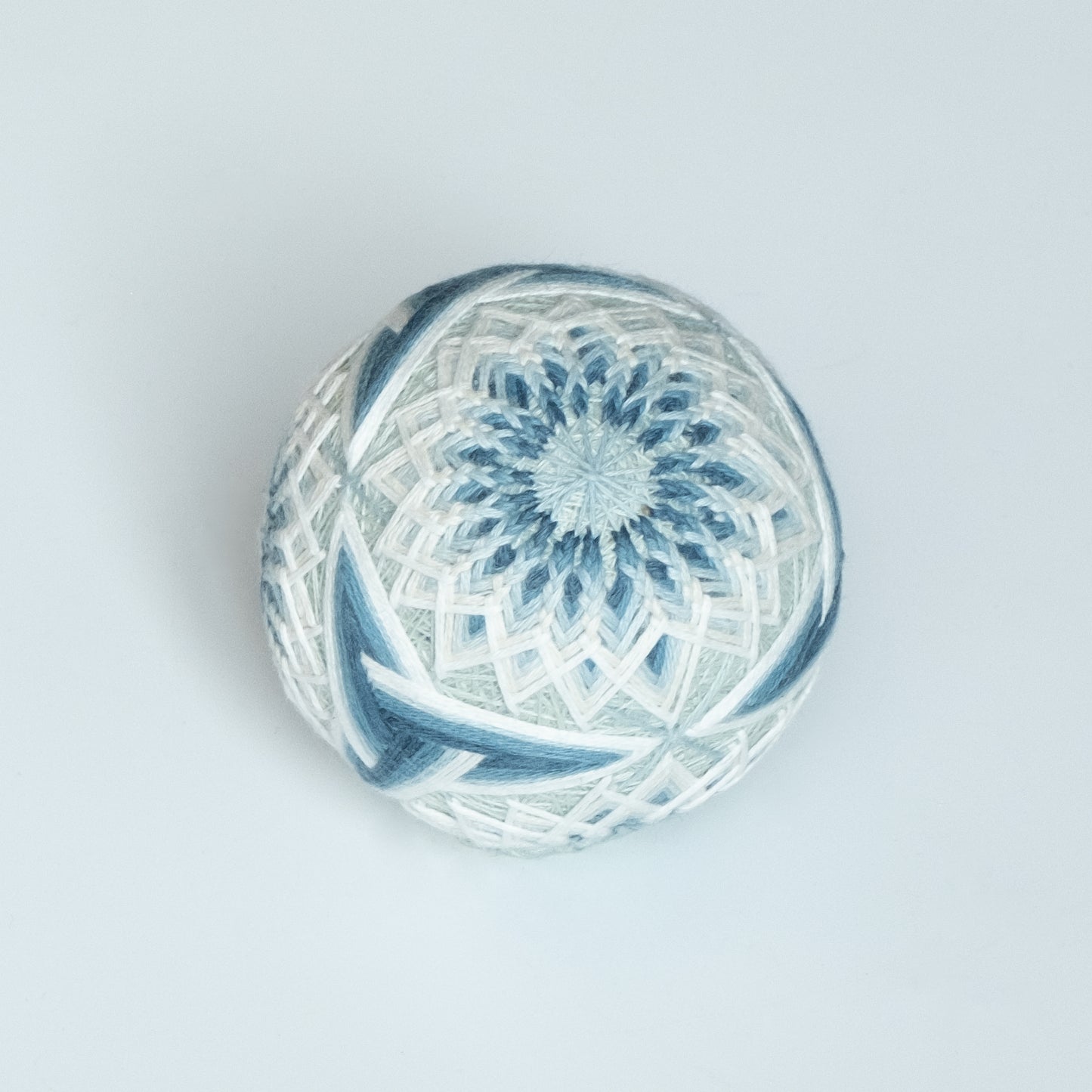"Twilight Cool" - Temari Bouquet "Indigo Flowers"
