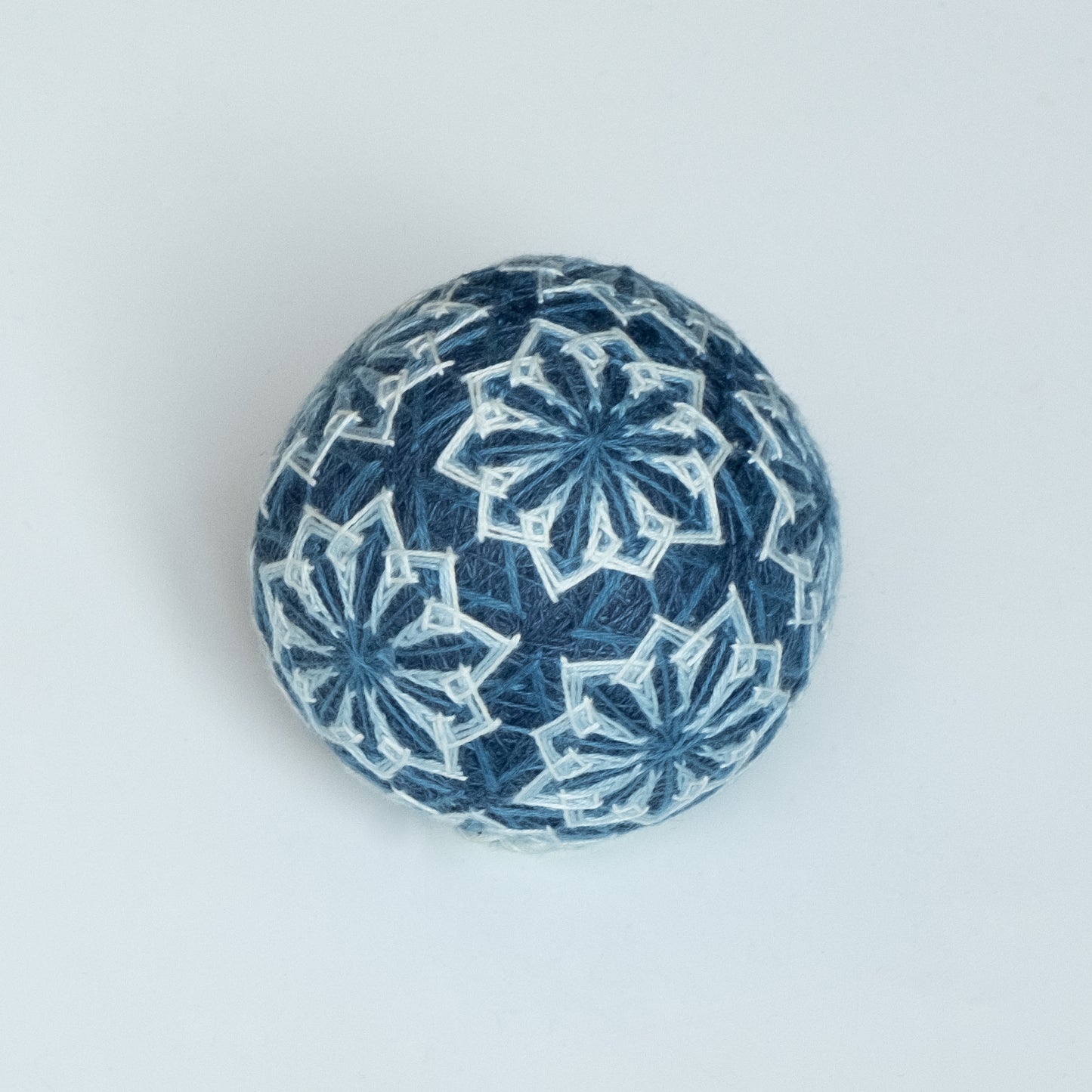 "Indigo Blossom" - Temari Bouquet "Indigo Flowers"