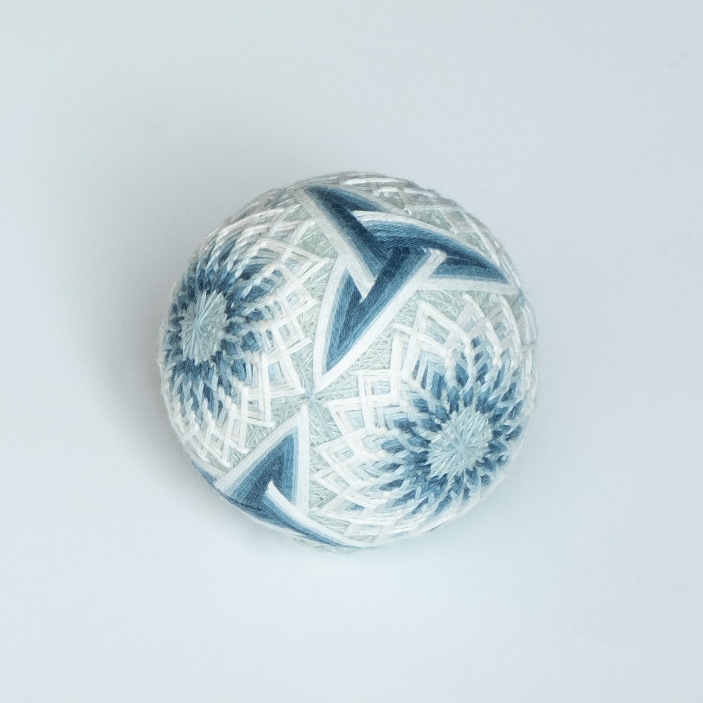 "Twilight Cool" - Temari Bouquet "Indigo Flowers"