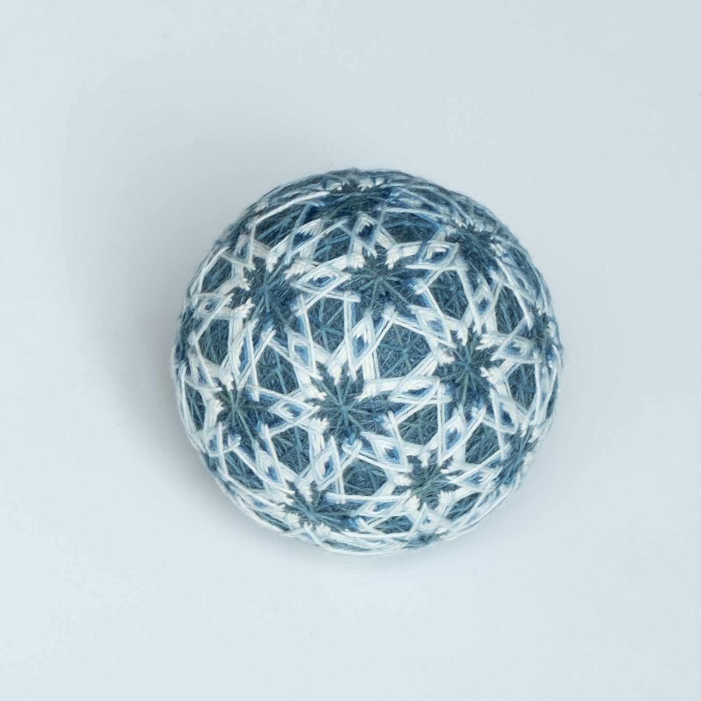 "Guiding Star" - Temari Bouquet "Indigo Flowers"