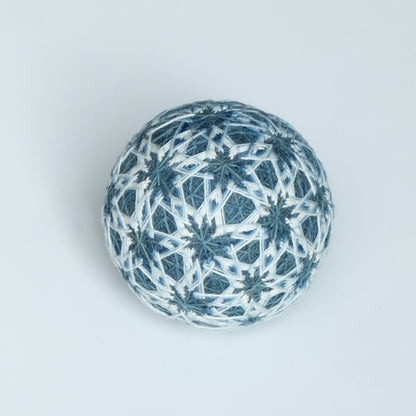 "Guiding Star" - Temari Bouquet "Indigo Flowers"