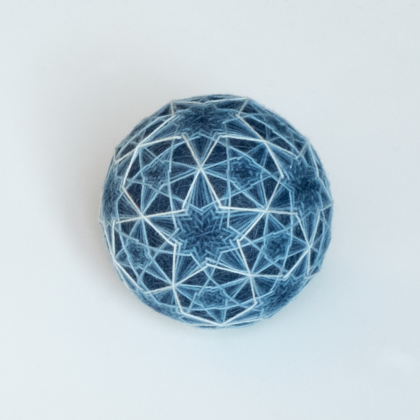 "Ever Onward, With Each Day" - Temari Bouquet "Indigo Flowers"