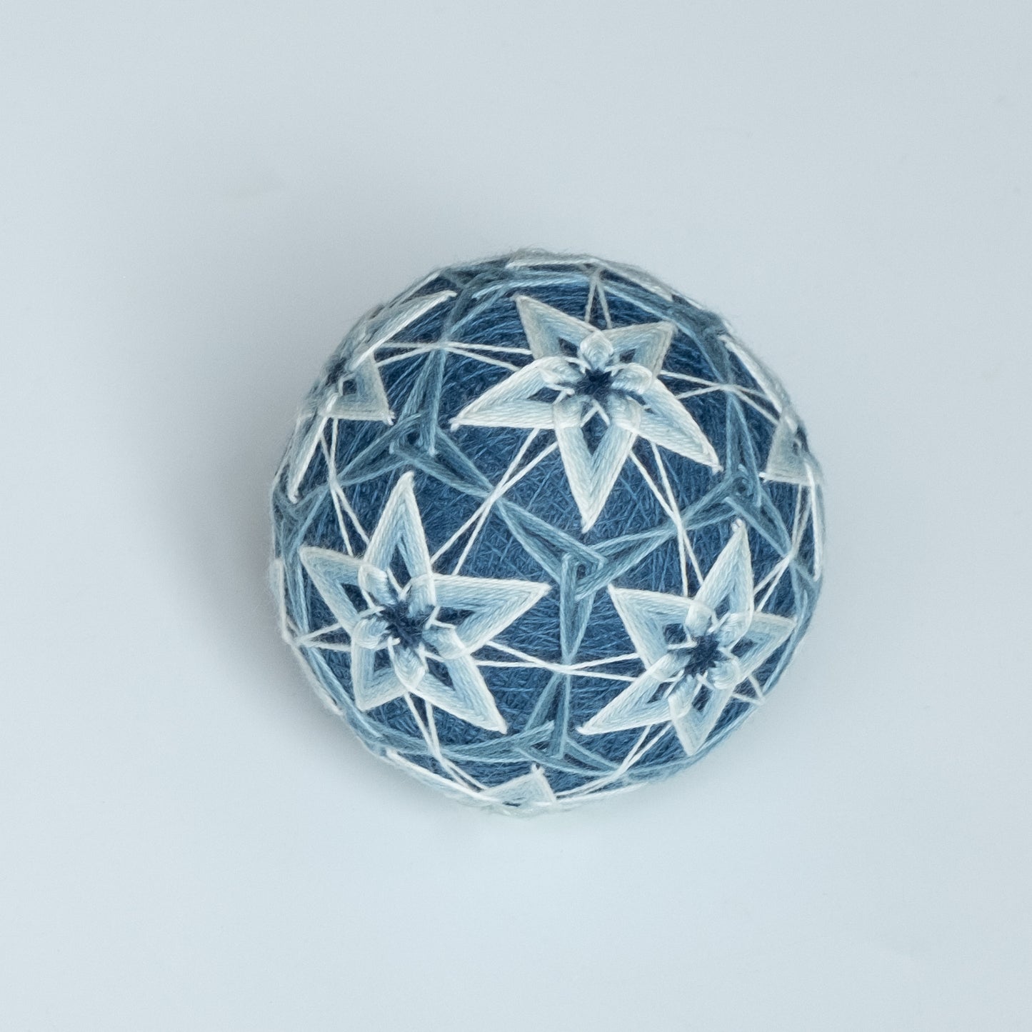 "Indigo Flower" - Temari Bouquet "Indigo Flowers"
