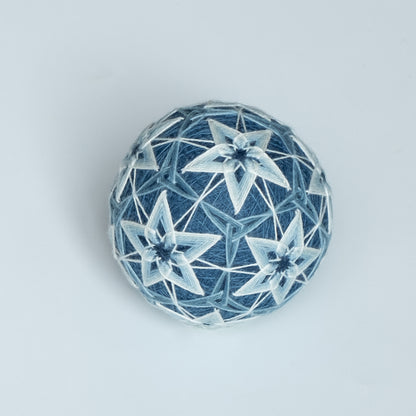 "Indigo Flower" - Temari Bouquet "Indigo Flowers"