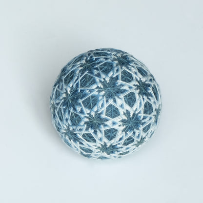 "Guiding Star" - Temari Bouquet "Indigo Flowers"