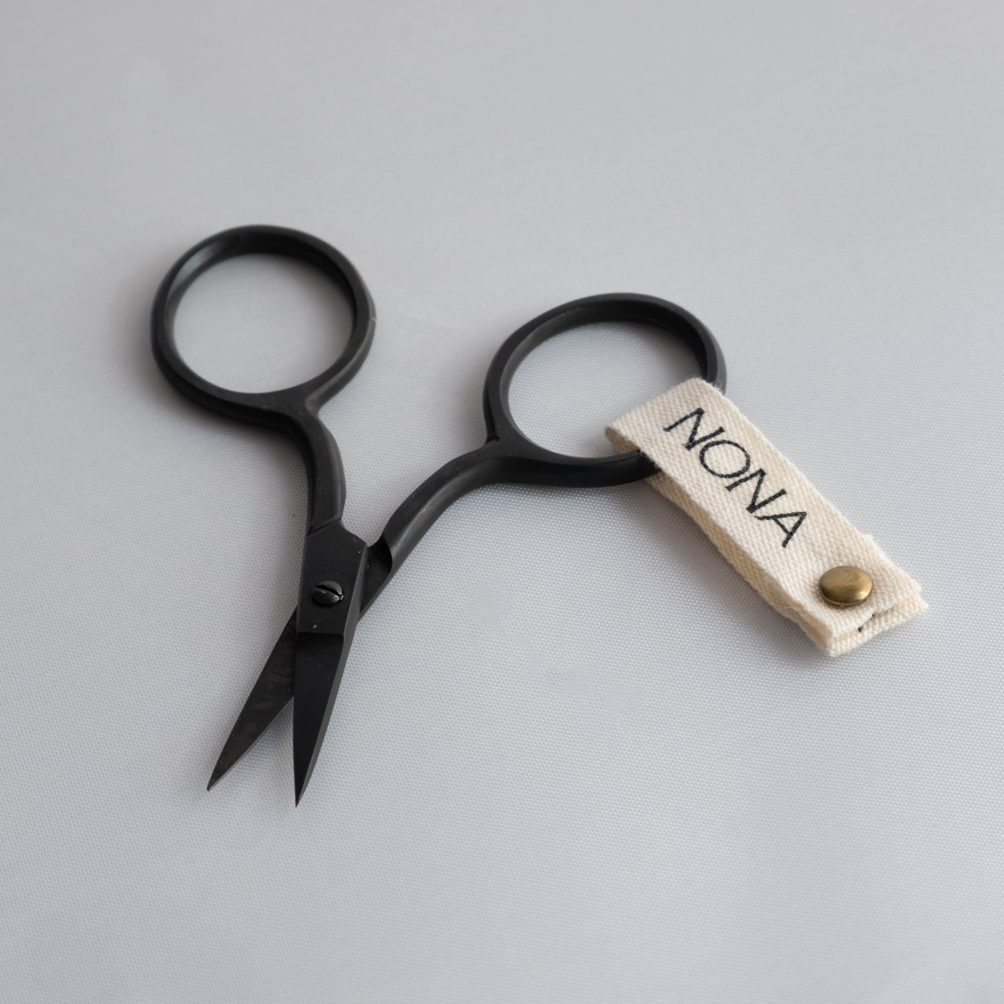 NONA Black Embroidery Mini Scissors