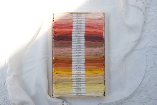 Plant-dyed Thead Box - NONA Thread 100-color set