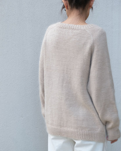 TOMO Top-down Raglan Pullover［Digital pattern］