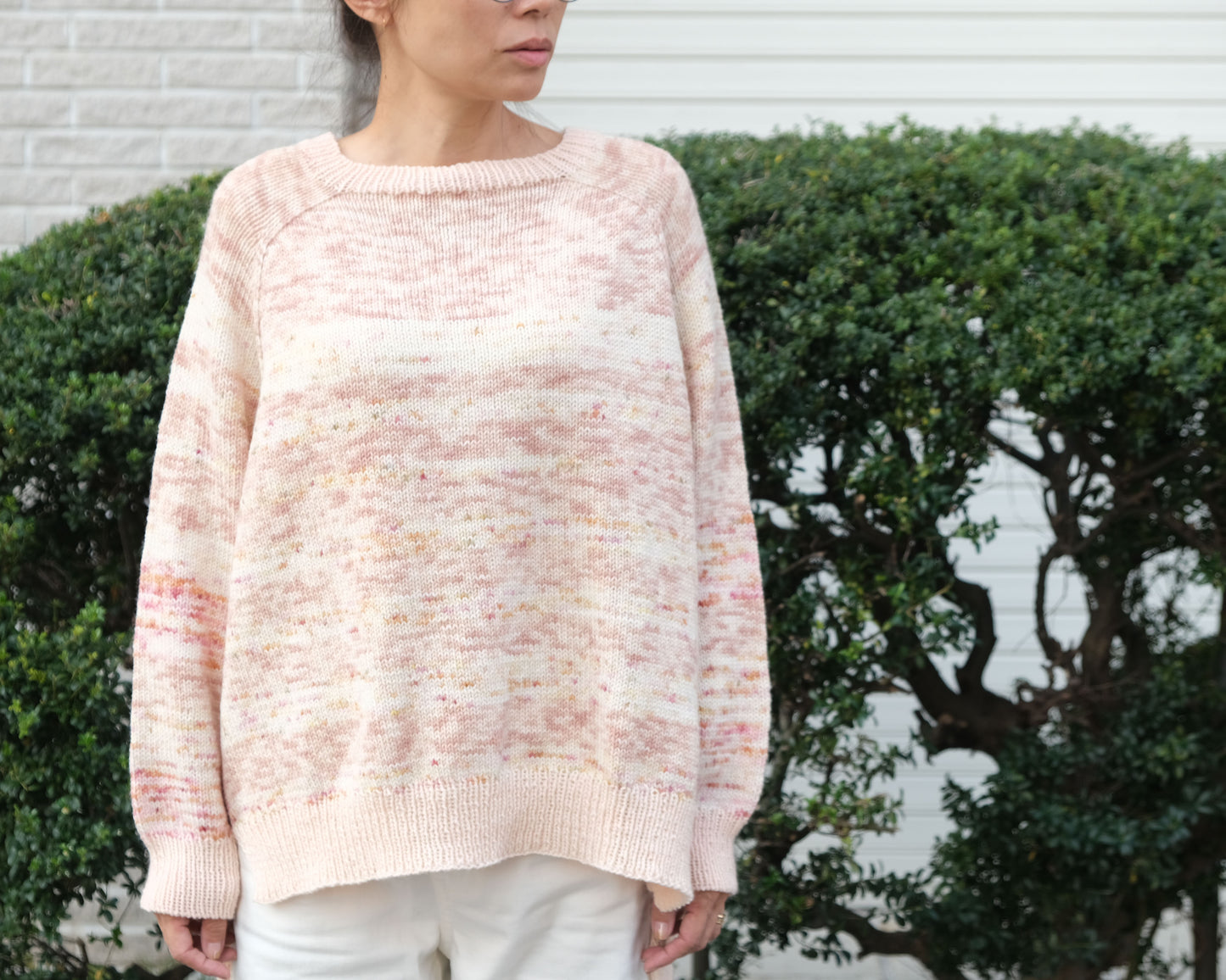 TOMO Top-down Raglan Pullover［Digital pattern］