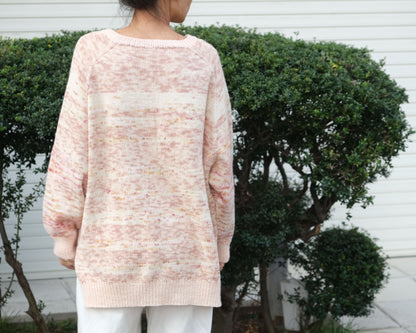 TOMO Top-down Raglan Pullover［Digital pattern］