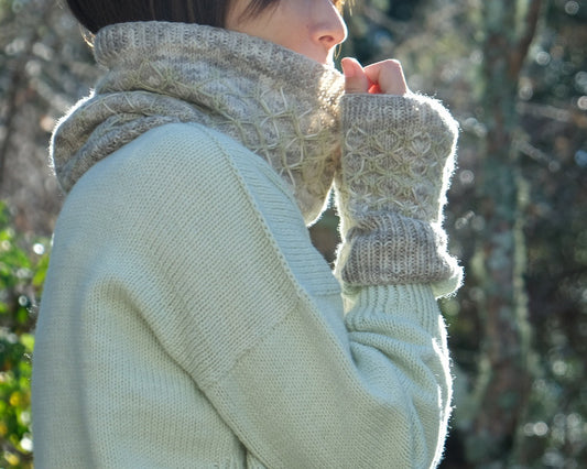 KOMOREBI Cowl &amp; Armwarmers kit