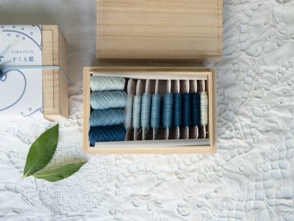 SUKUMO indigo special set - NONA Thread & NONA Fine Thread