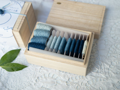 SUKUMO indigo special set - NONA Thread & NONA Fine Thread