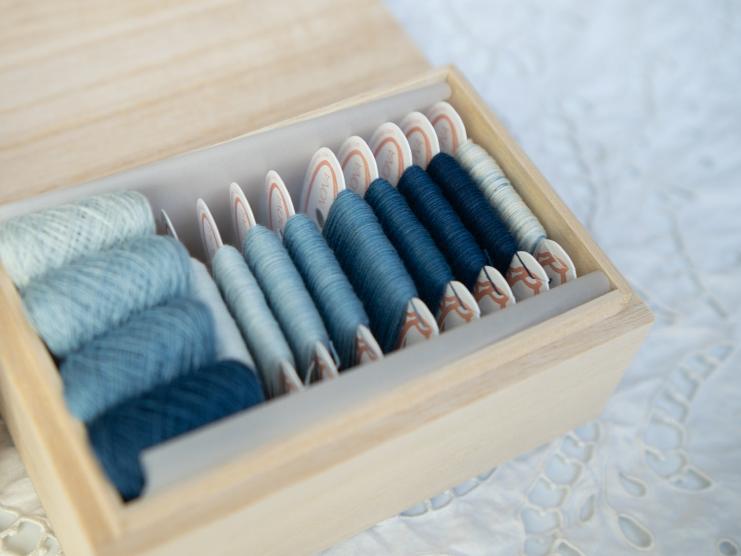 SUKUMO indigo special set - NONA Thread & NONA Fine Thread