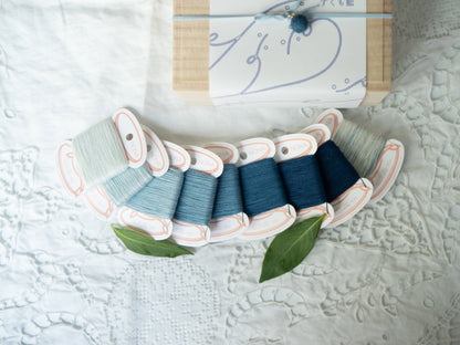 SUKUMO indigo special set - NONA Thread & NONA Fine Thread