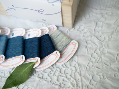 SUKUMO indigo special set - NONA Thread & NONA Fine Thread