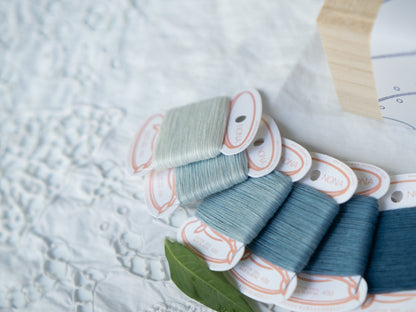 SUKUMO indigo special set - NONA Thread & NONA Fine Thread