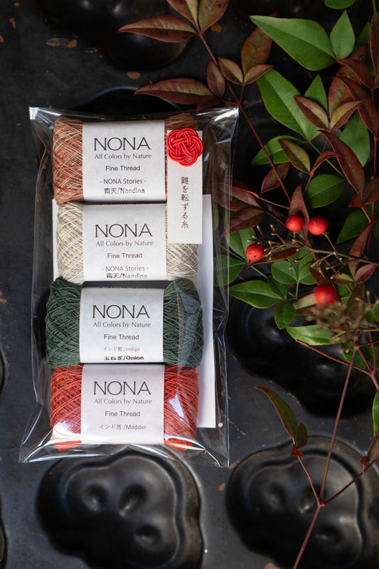Thread set to overcome difficulties -NONA thin thread-