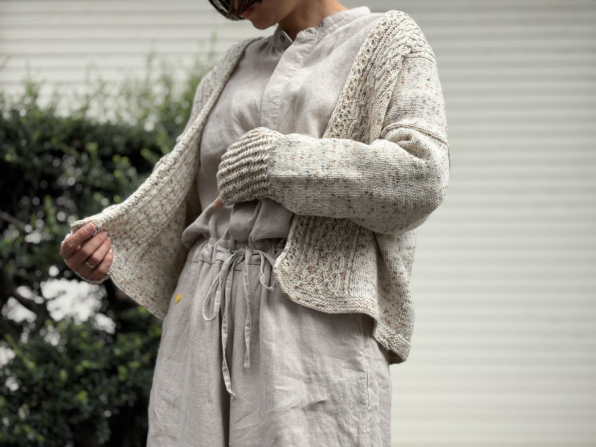 MONA Aran Cardigan［Digital pattern］