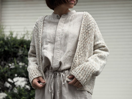 MONA Aran Cardigan［Digital pattern］