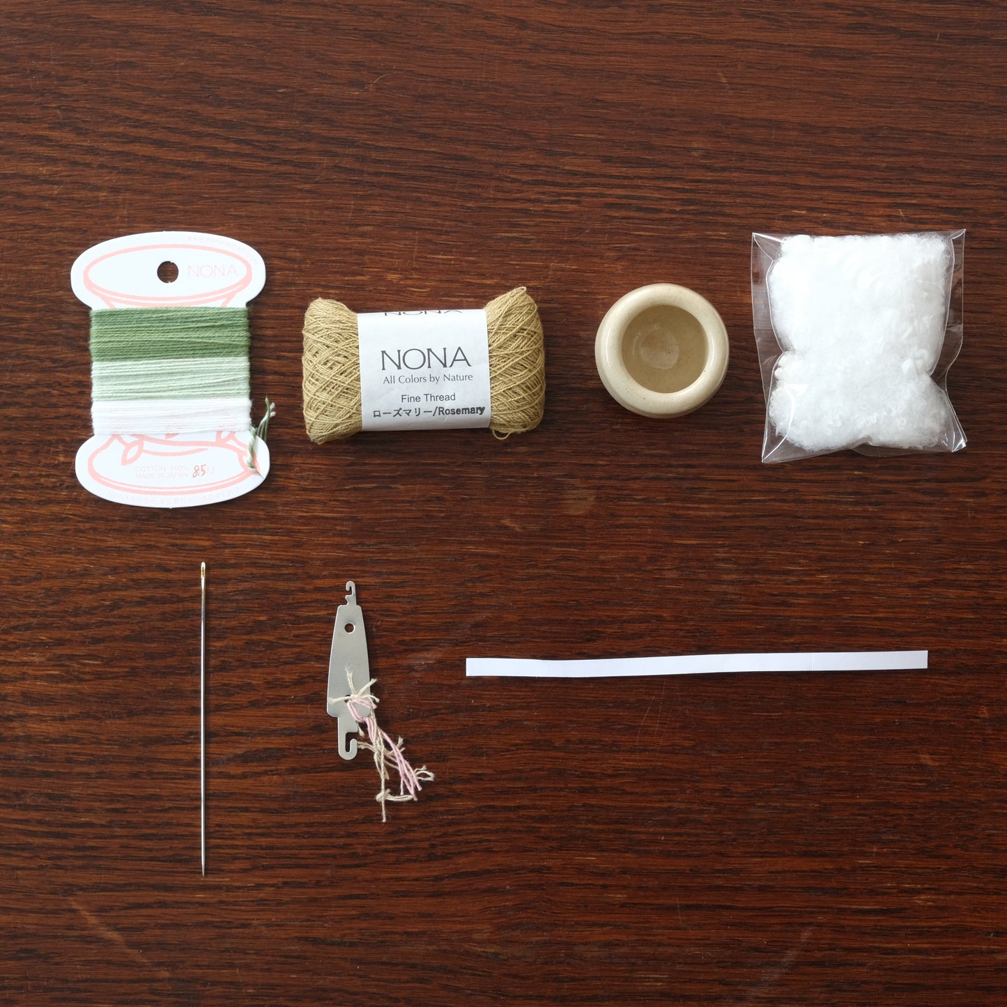 White Clover Pincushion Kit