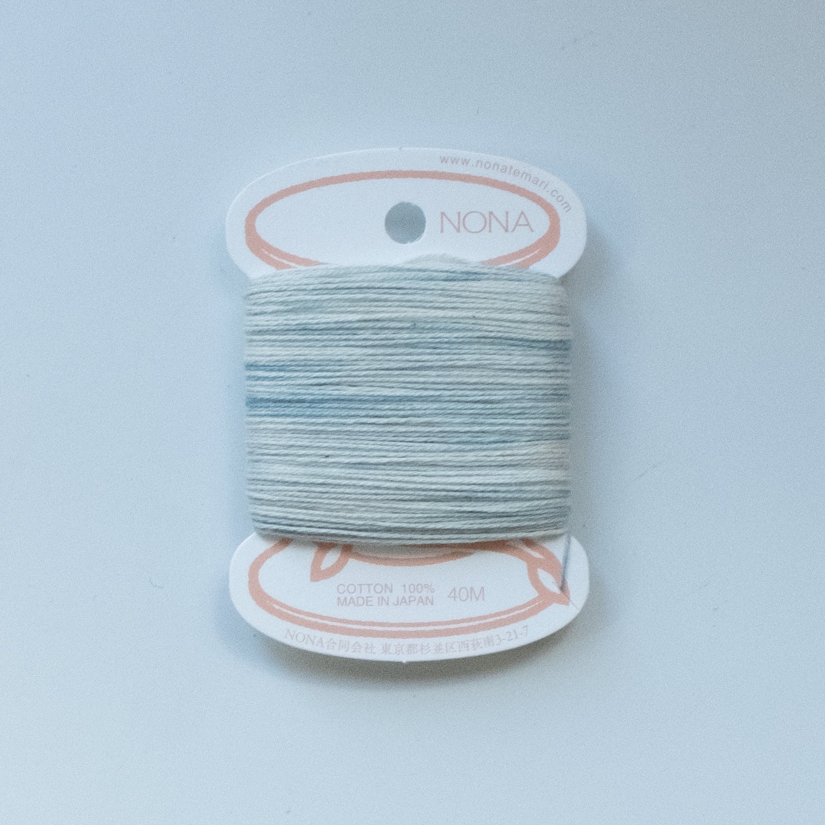 NONAカード糸 (単品) - すくも藍