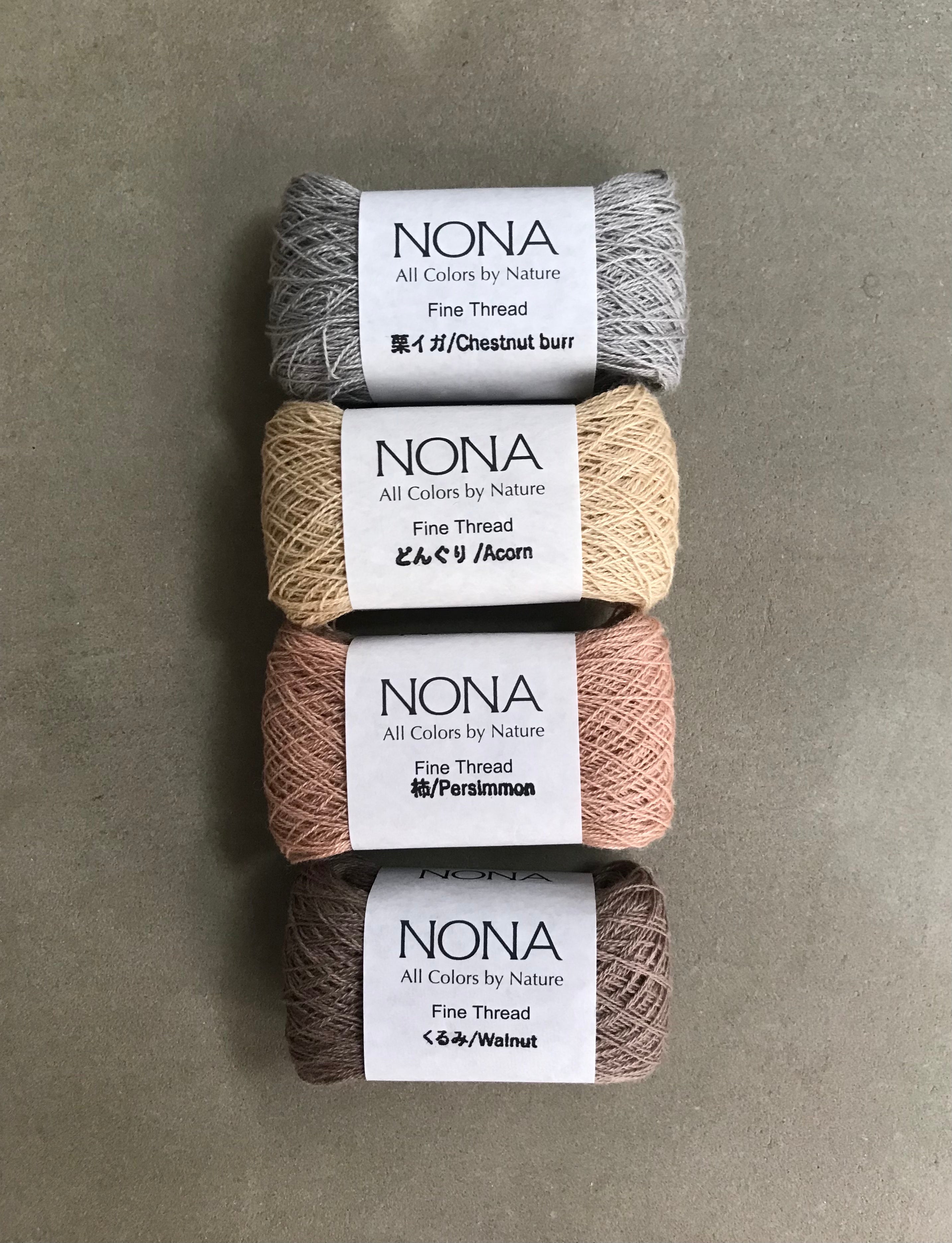 NONA Fine Thread 4 colors 【NONA HARVEST】