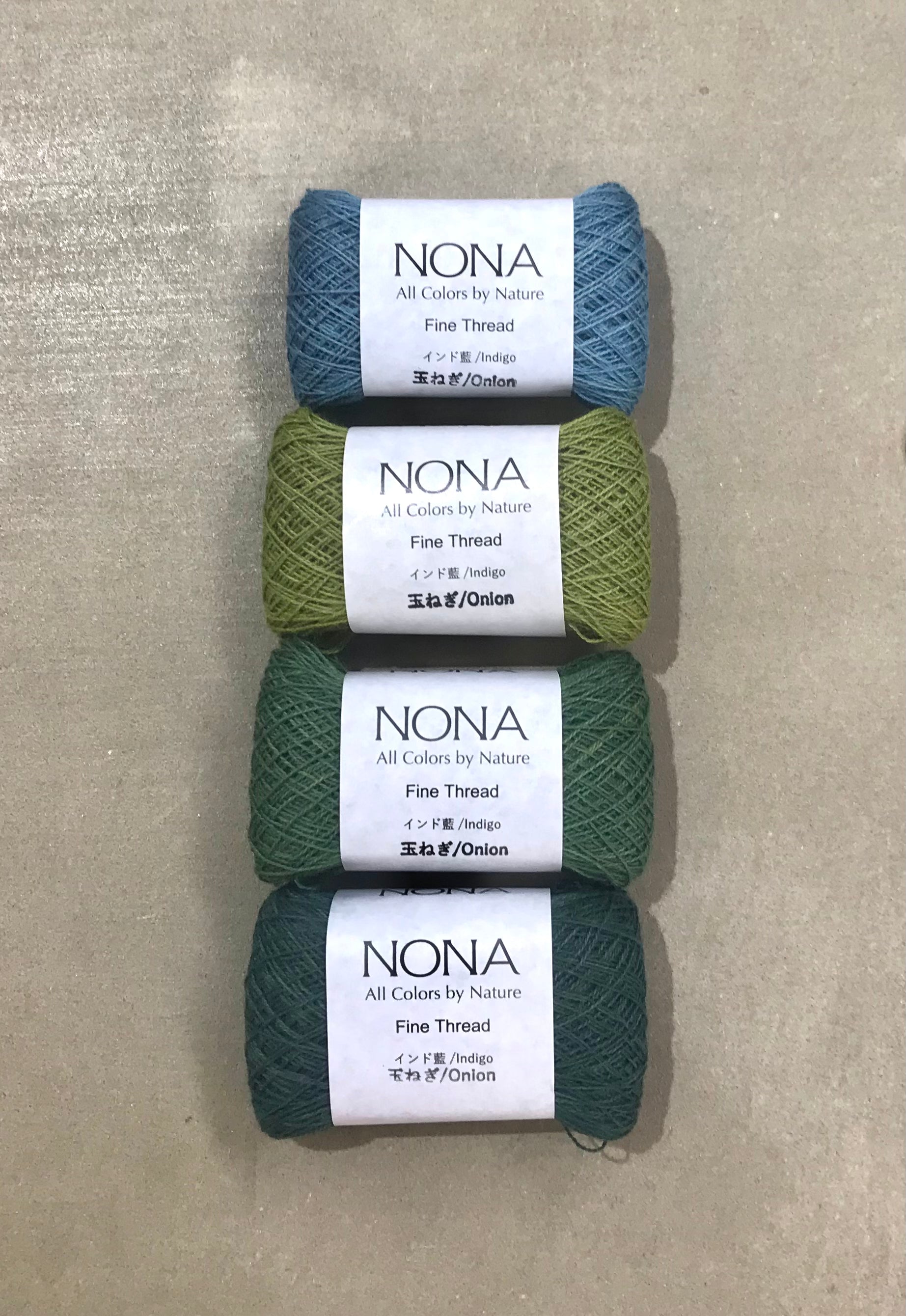 NONA Fine Thread 4 Colors 【NONA GARDEN】